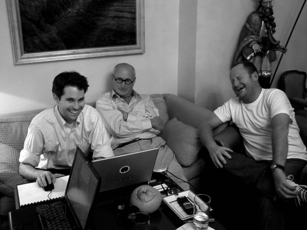 Photo by Gabor Schreier, then, and still, Saffron's design director in the Madrid office.
